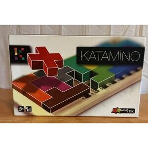 Katamino Strategy Wooden Puzzle Game, 1+ Players, Ages 8+, Box Has Some Damage